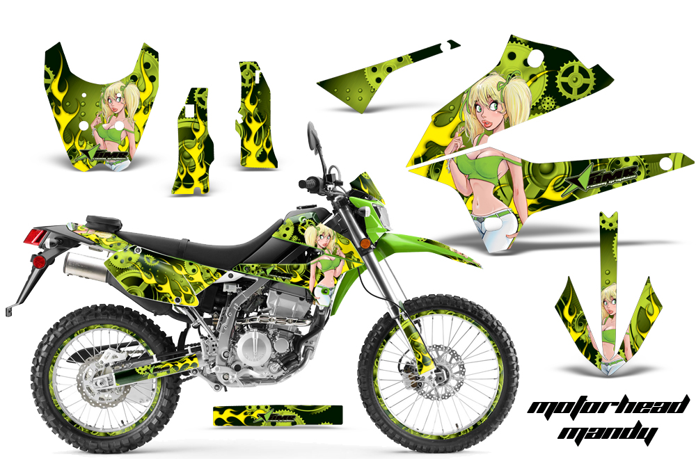 Kawasaki KLX 250 08-09 NP Graphic Kit MM G NPs